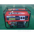 3.5/4/5/5.5/6KW red digital gasoline generator with digital display